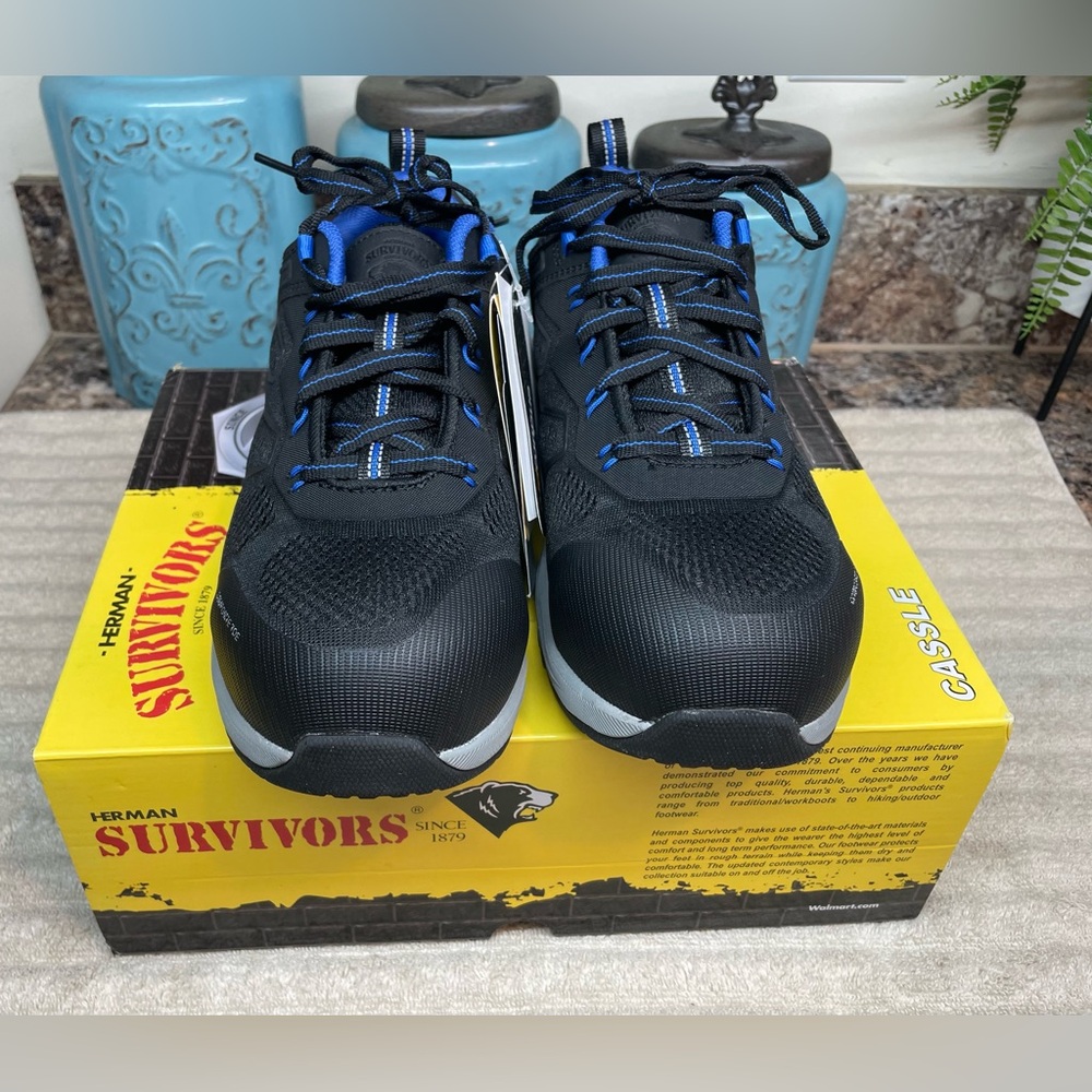 NWT-Herman Survivors Composite Toe Cassle Work Shoes Women’s Size 9.5